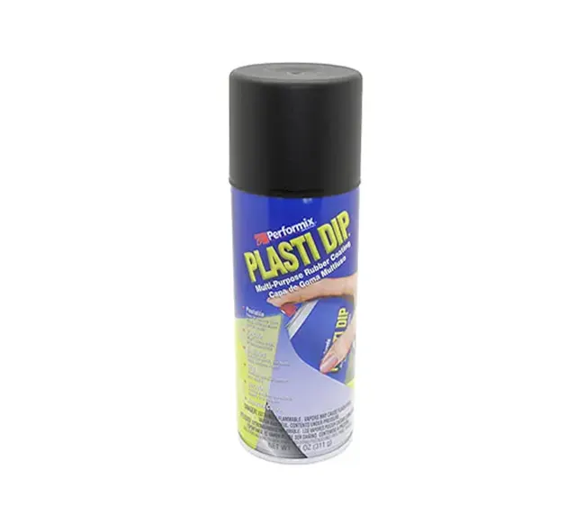 Spray de vinilo líquido plastidip en color negro mate